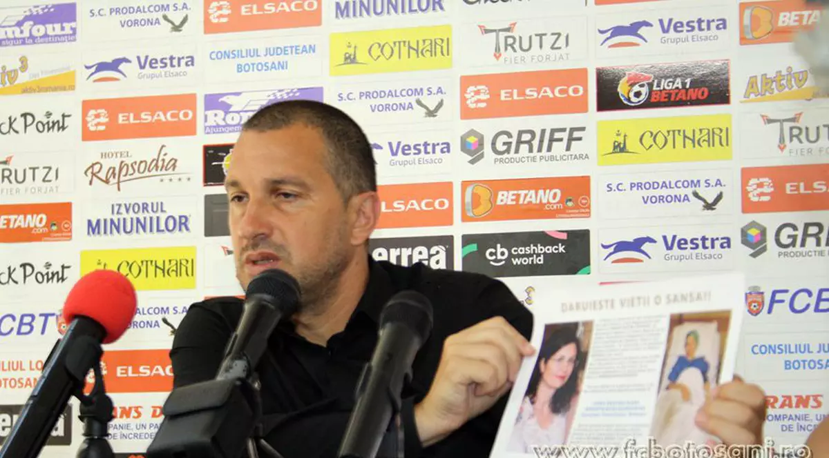 Situație dramatică pentru un oficial de la FC Botoșani: ”Trece printr-o perioadă foarte grea, este la o clinică în Turcia”