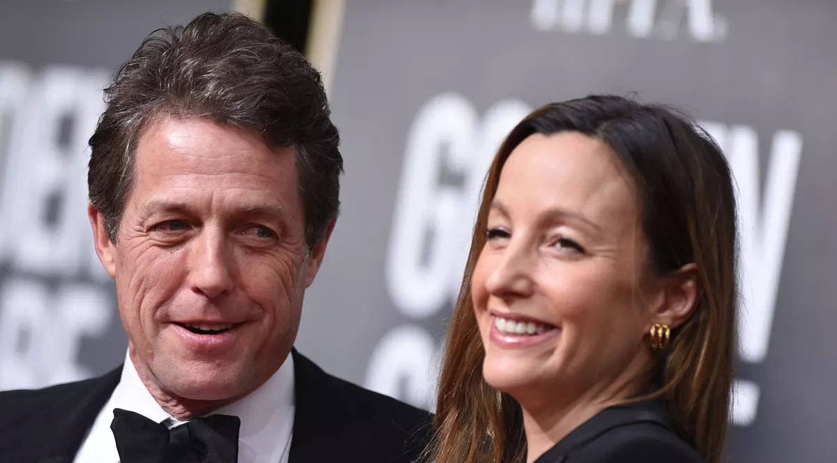 Hugh Grant s-a însurat cu Anna Eberstein