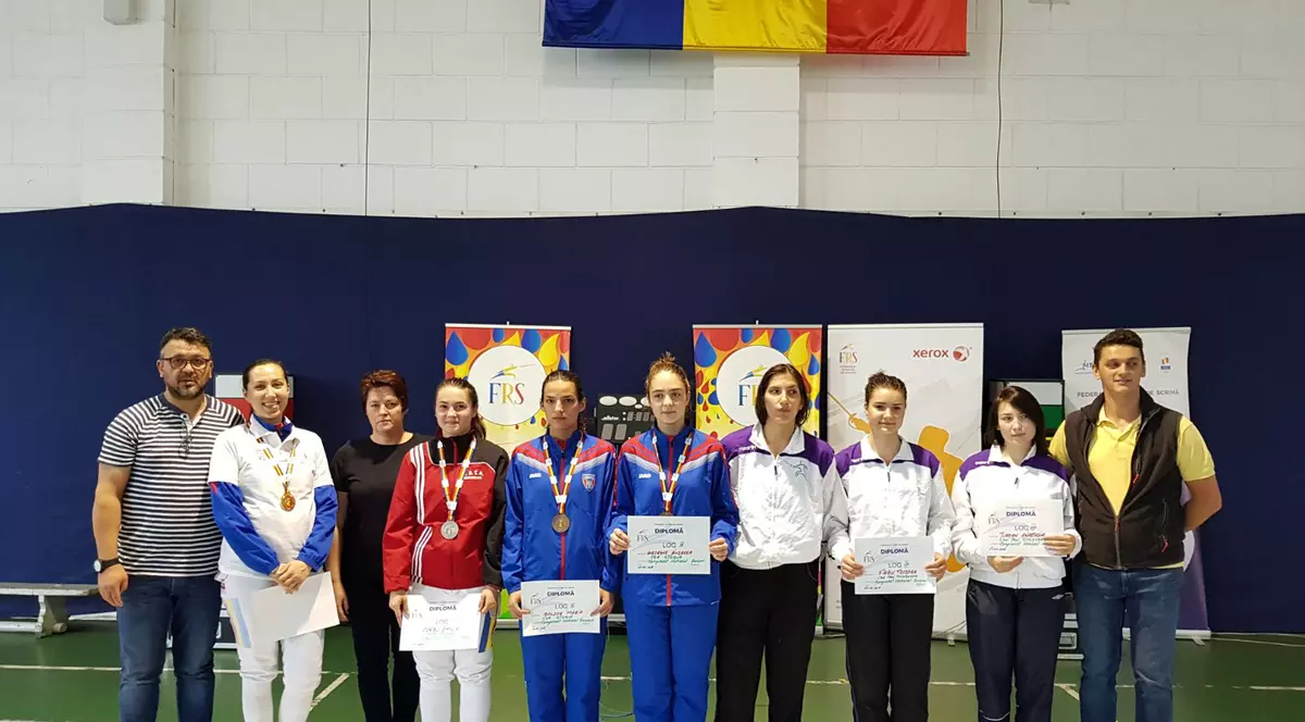Mălina Călugăreanu, campioană națională la floretă. Pierduse finalele din 2016 și 2017