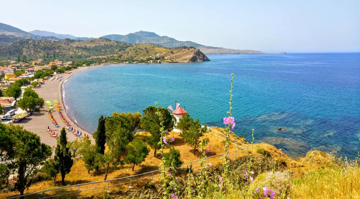 Plajă din Lesbos
