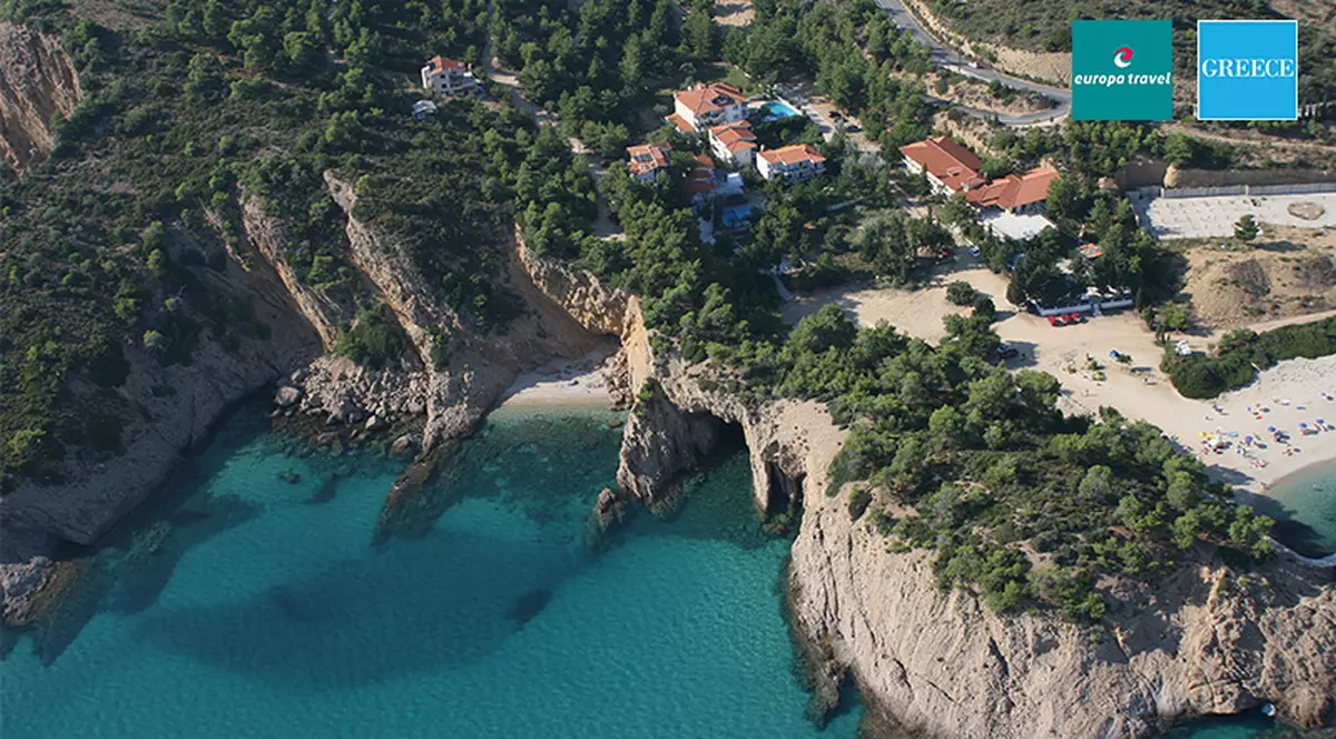 (P) Stațiuni potrivite pentru familii, în Thassos