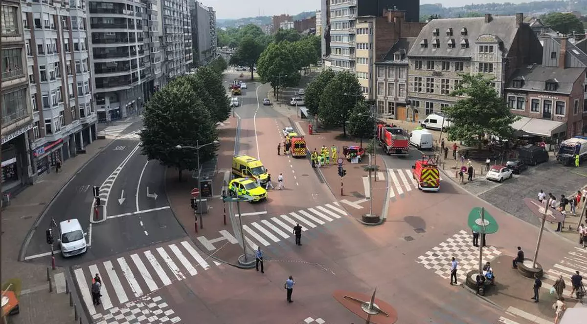Atac la Liege în Belgia