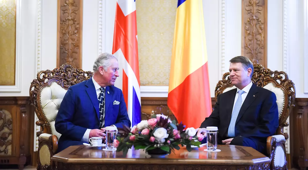 Printul Charles la Cotroceni