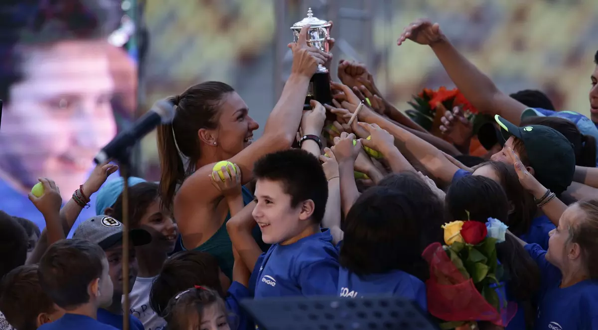 Simona Halep, imagini de pe Arena Națională / GALERIE FOTO
