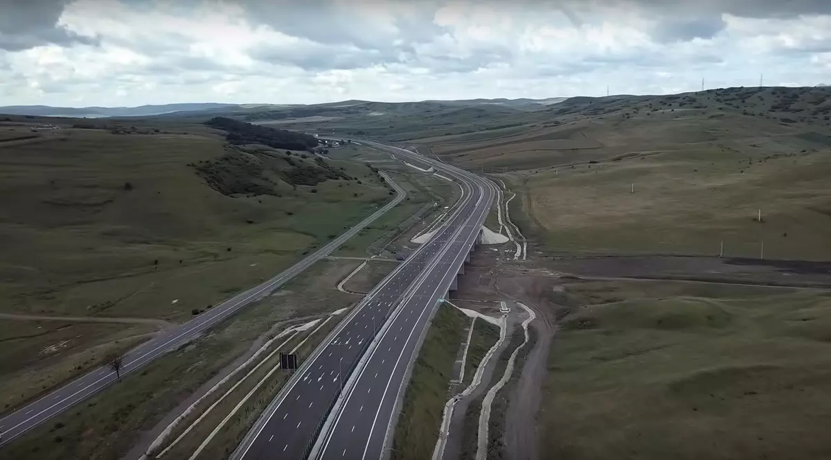 VIDEO | Cum arată autostrada A10 Aiud-Turda