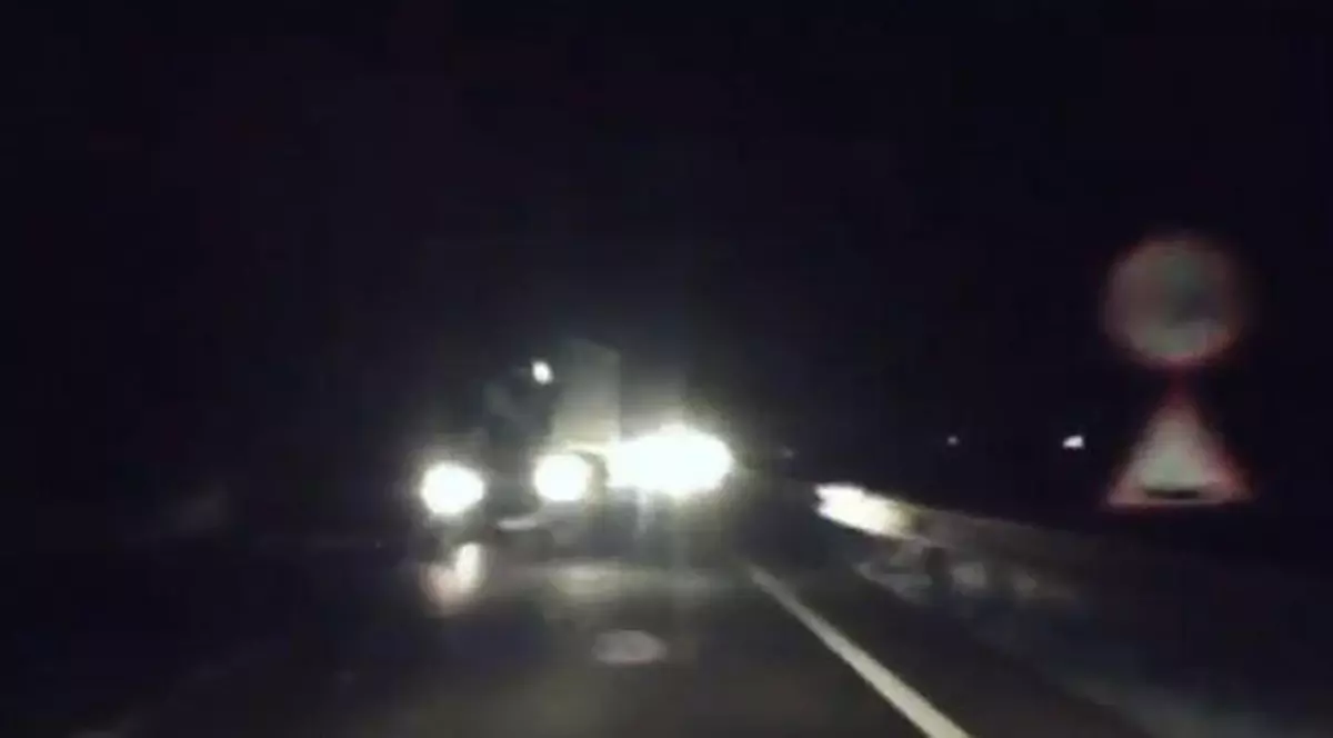 Captură video cu momentul accidentului