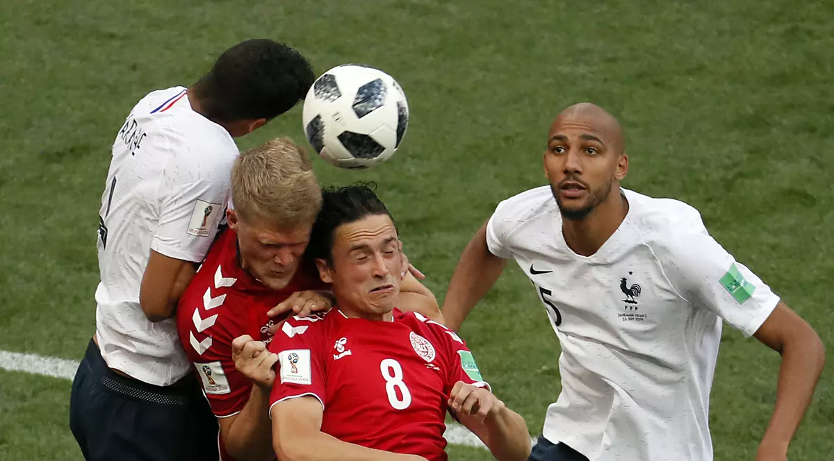 Danemarca - Franța 0-0, în Grupa C a Campionatului Mondial de Fotbal din Rusia 2018. Non-combat pe Lujniki | FOTO&VIDEO