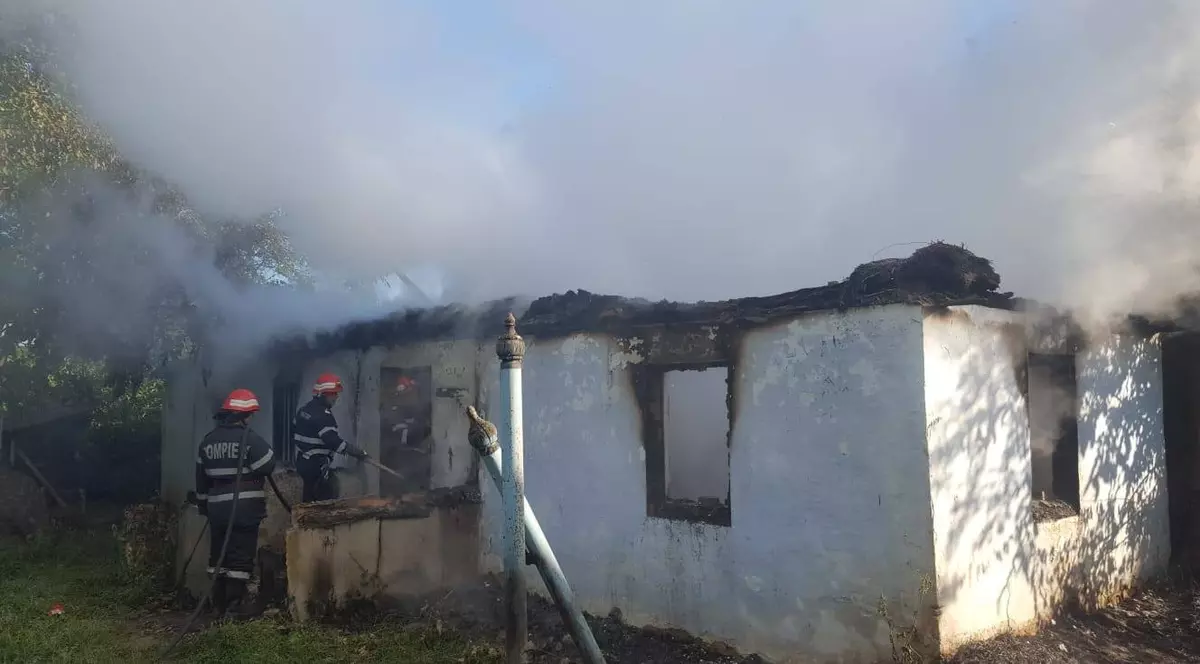 O femeie a murit într-un incendiu la mănăstirea Voivodina
