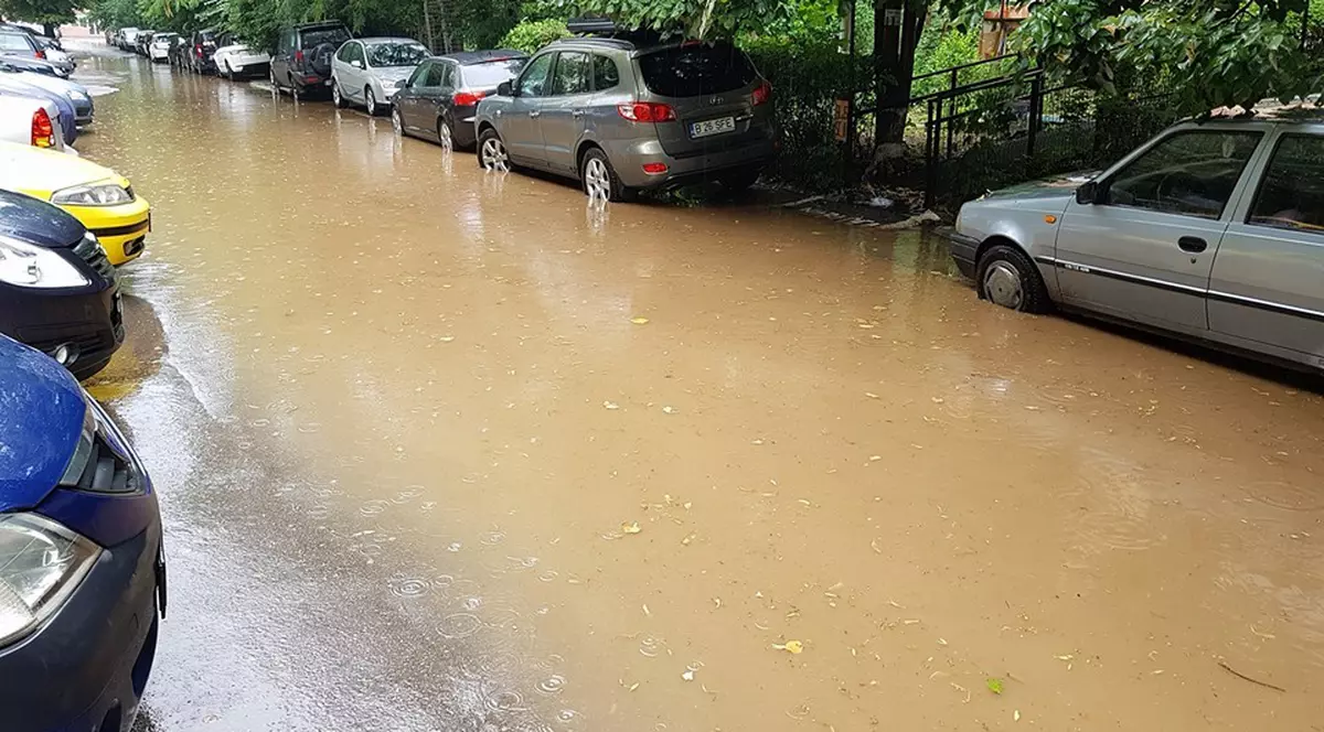 Inundații în Buzău