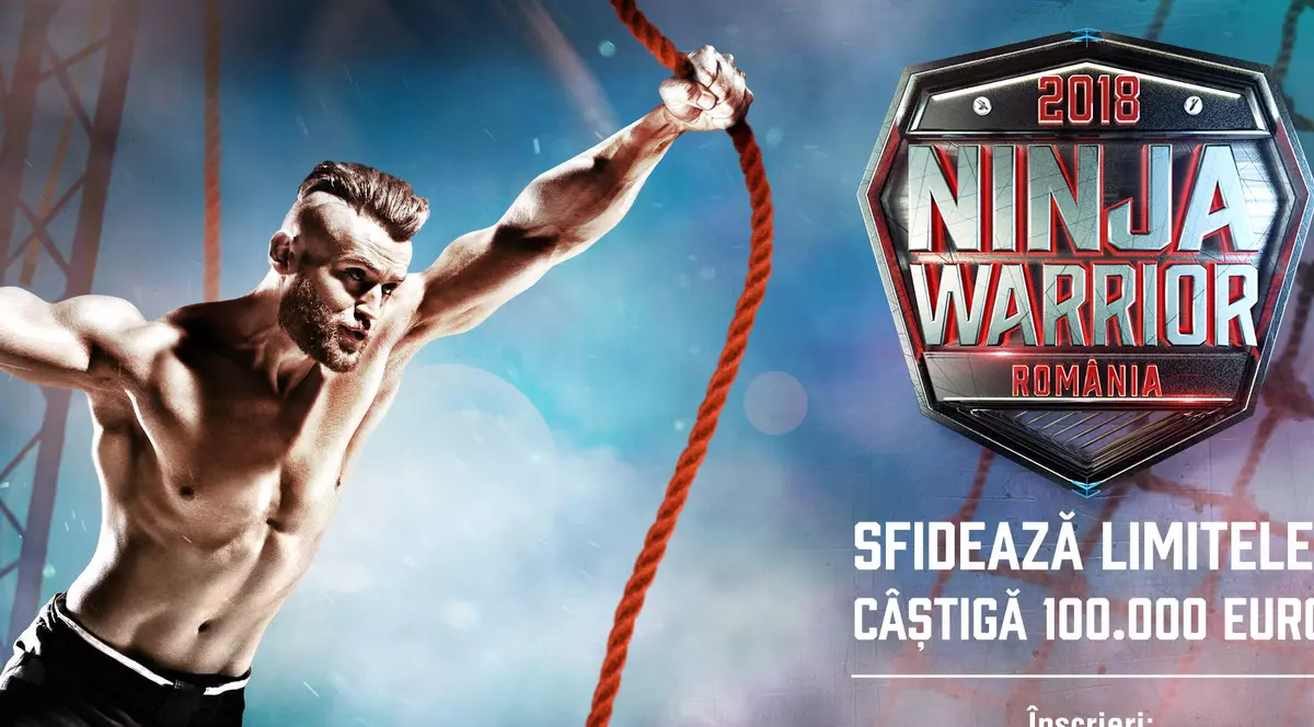 Premiul de la “Ninja Warrior România” este de de 100.000 de euro