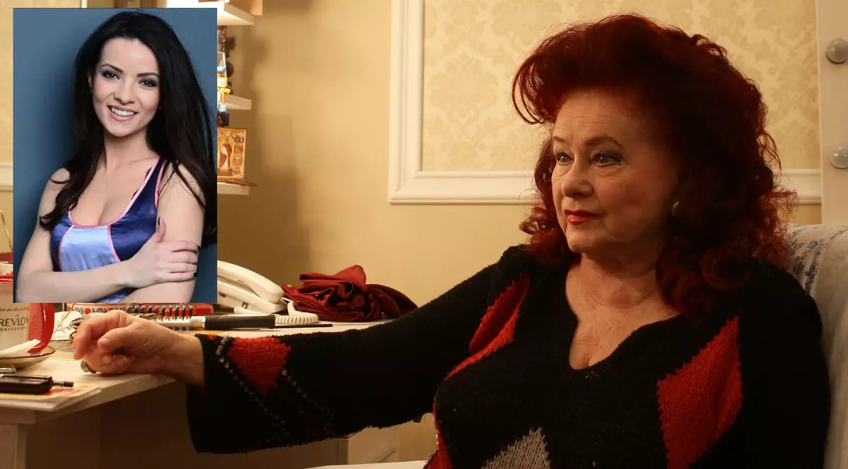 Actrița Anca Dinicu a debutat alături de Stela Popescu