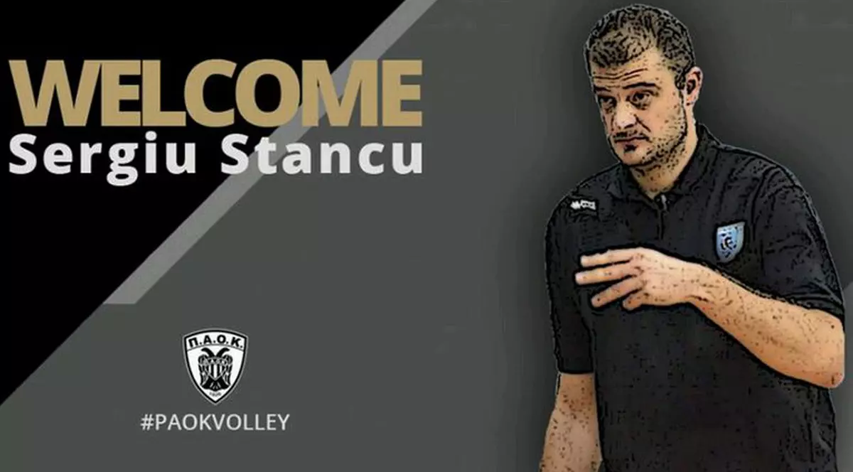 Antrenorul Sergiu Stancu, la echipa de volei PAOK Salonic! Campioana Tricolorul LMV Ploiești se dezintegrează