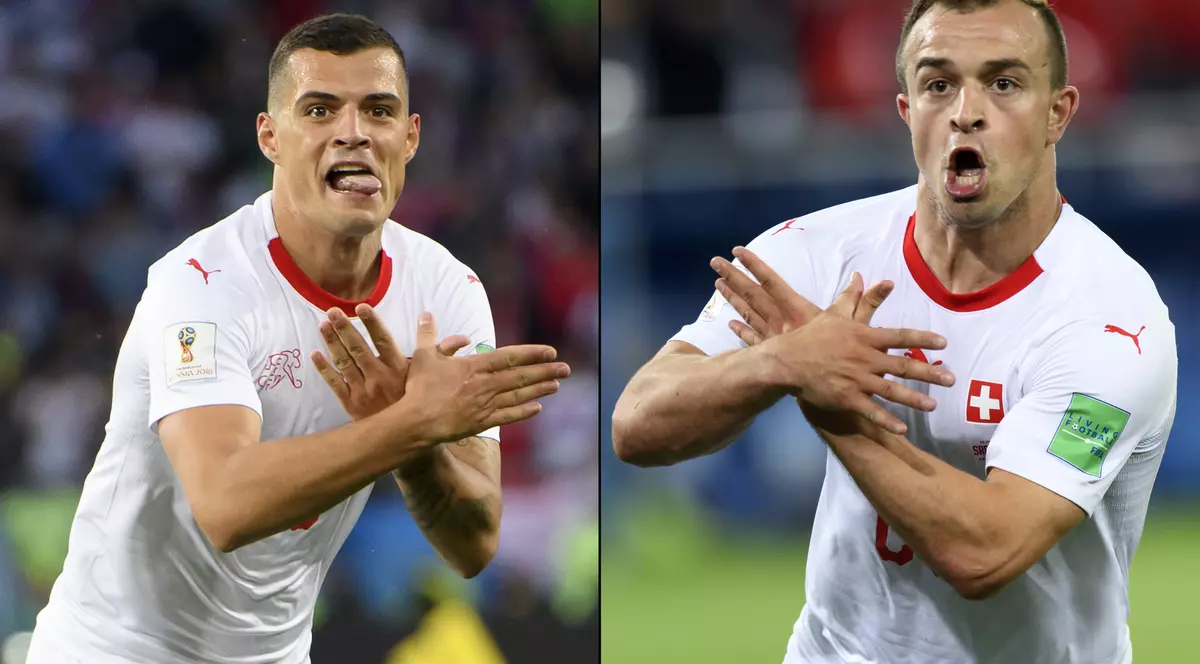 Kosovarii strâng bani pentru amenzile lui Shaqiri, Xhaka şi Lichtsteiner