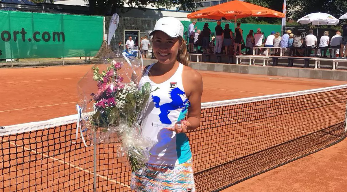 Irina Fetecău a câștigat proba de dublu a turneului ITF de la Stuttgart-Vaihingen / GALERIE FOTO