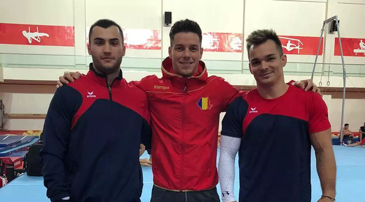 Andrei Muntean şi Robert Ghiuzan, pe podium la Cupa Mondială de gimnastică de la Mersin