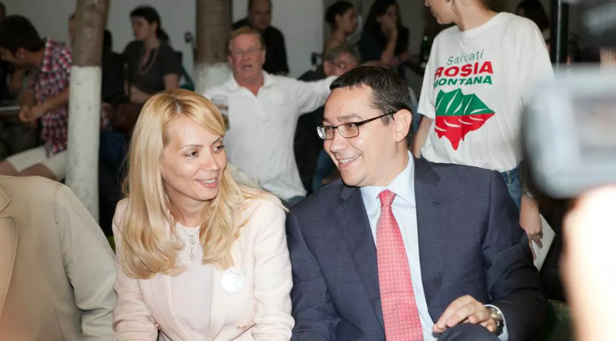 Victor Ponta si sotia