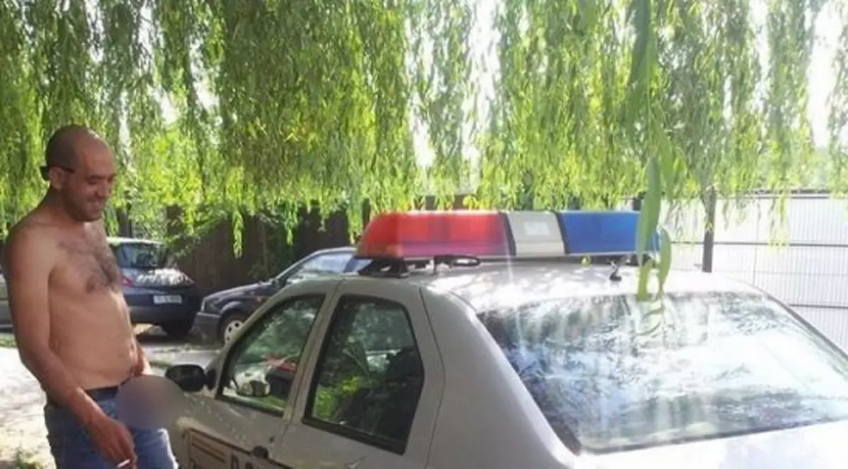 Trimis la închisoare pentru că a urinat pe mașina Poliției! S-a întâmplat la Iași