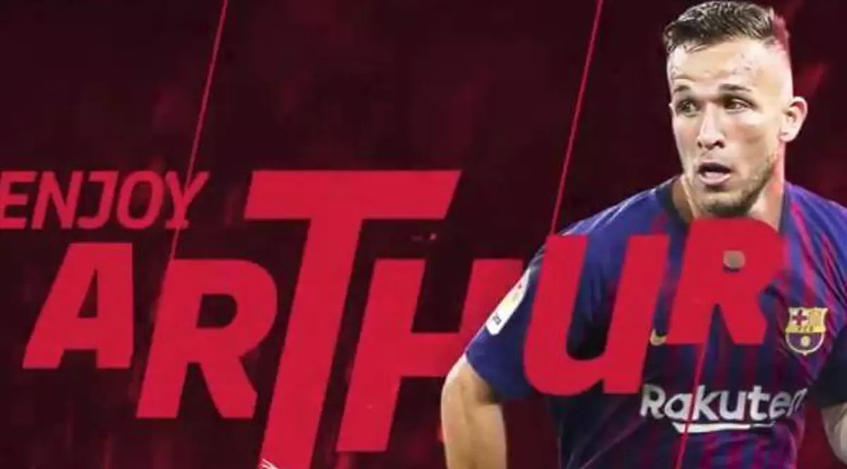 Barcelona l-a luat pe Arthur de la Gremio. I-a fixat o clauză de reziliere de 400 de milioane de euro