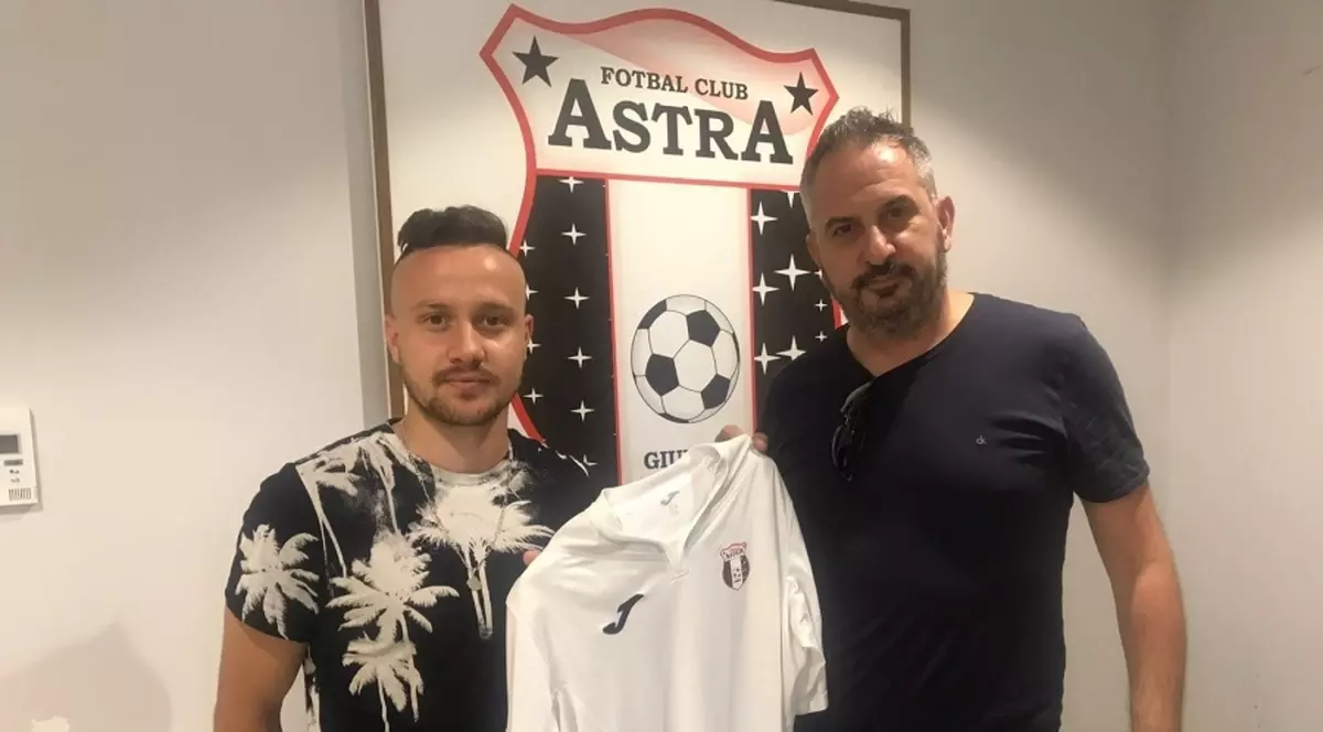 Astra Giurgiu l-a transferat pe Julien Antoine Begue. Francezul a trecut și pe Guingamp