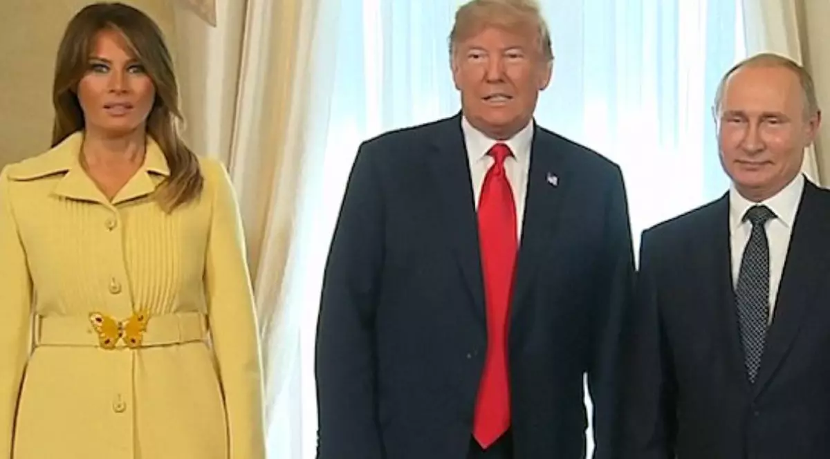 VIDEO / Cum a reacționat Melania Trump după ce a dat mâna cu Putin. "Arată de parcă l-a privit pe diavol în ochi"