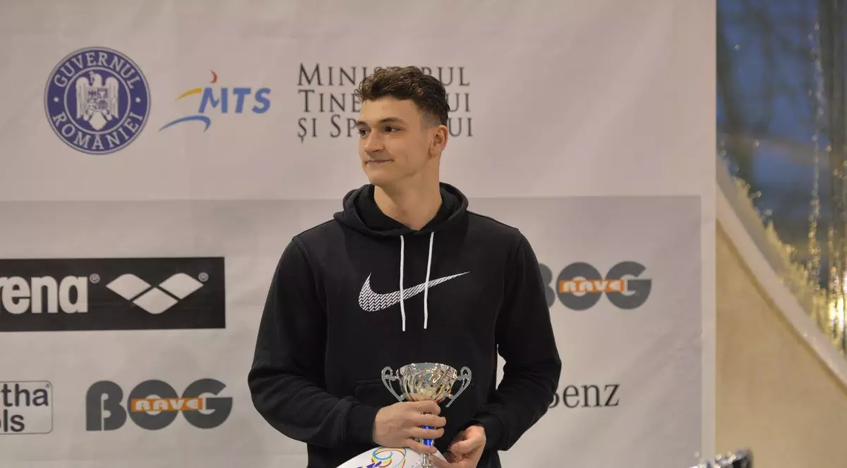Daniel Martin, medaliat cu aur la Europenele de înot pentru juniori