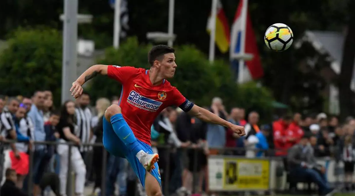 FCSB - Al Gharafa 2-1, ultimul amical al echipei lui Dică. Au marcat Man și Jakolis