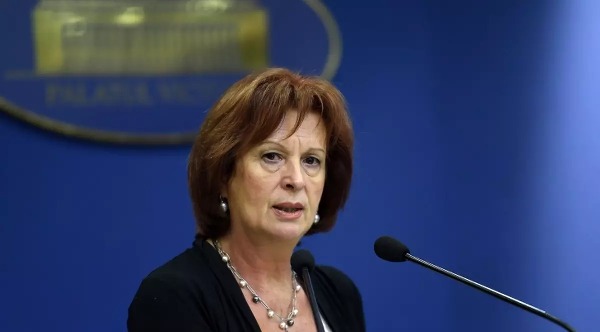 Gabriela Coman, la Libertatea Live. Gabriela Coman, vorbind la microfon