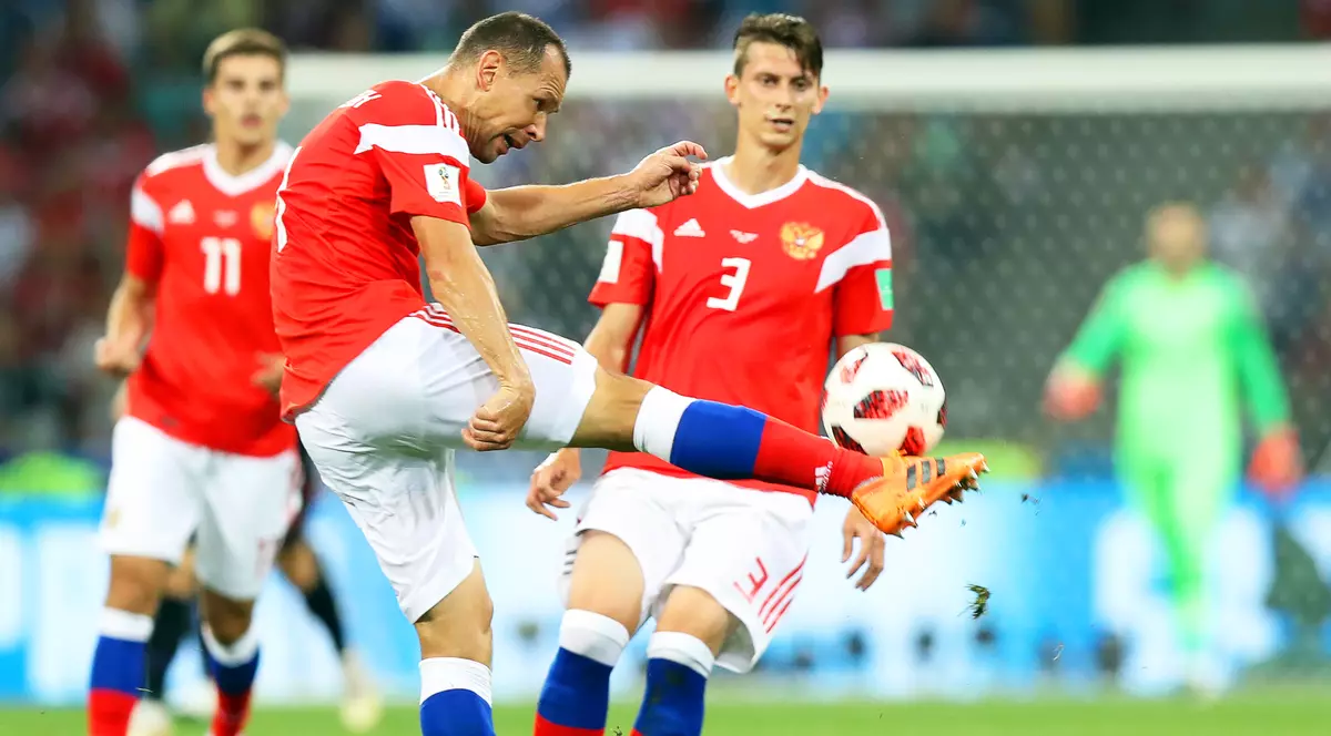 Serghei Ignașevici Rusia - Croația CM 2018