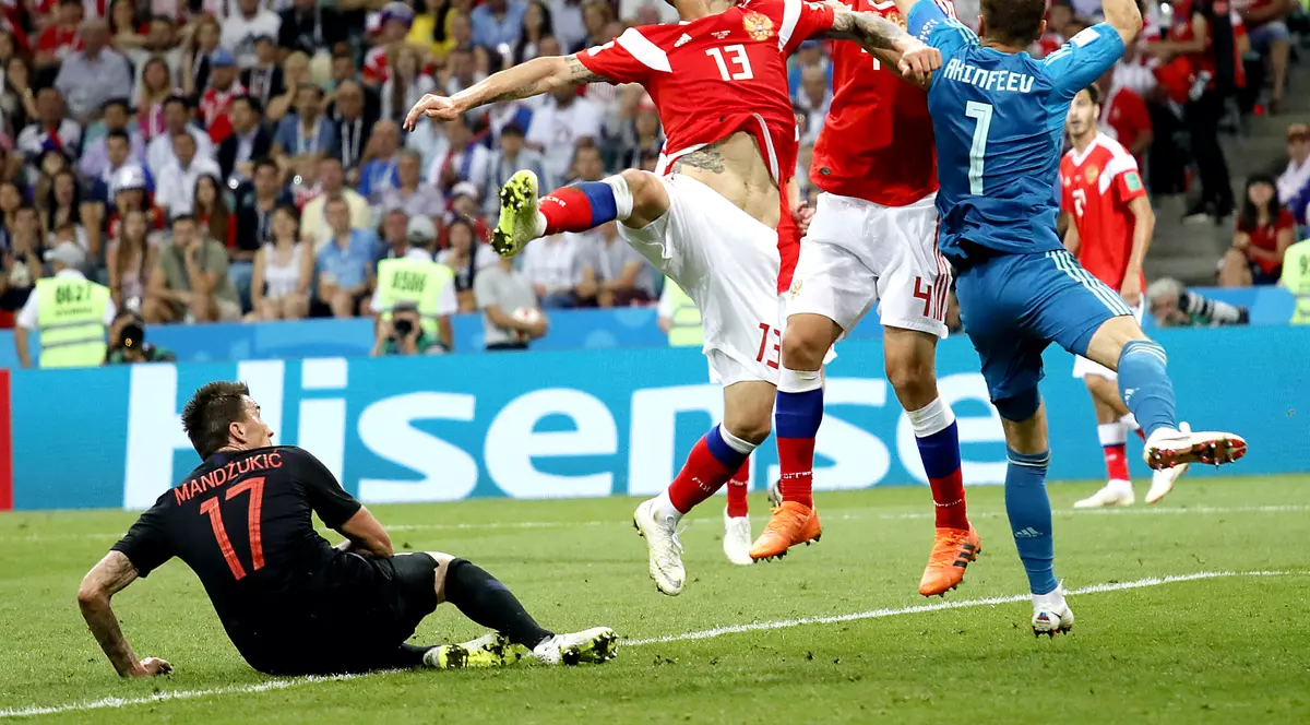 Croația - Rusia CM 2018