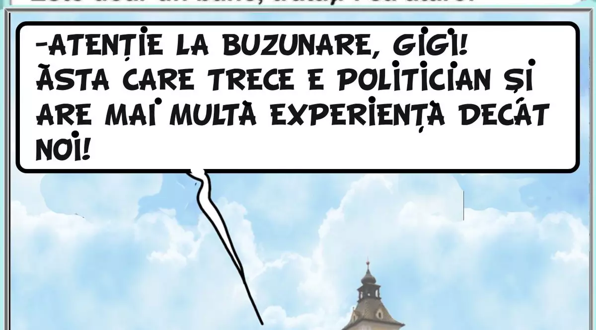 "Atenție la buzunare, Gigi! Ăsta e politician"