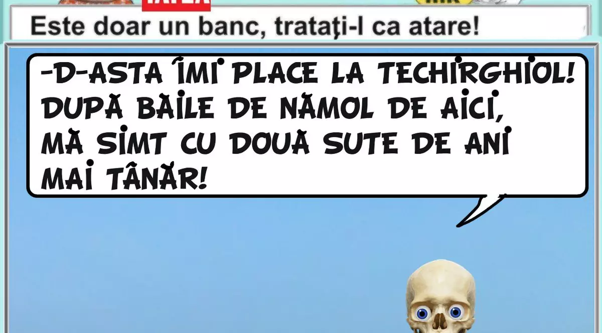 "D-asta îmi place la Techirghiol..."