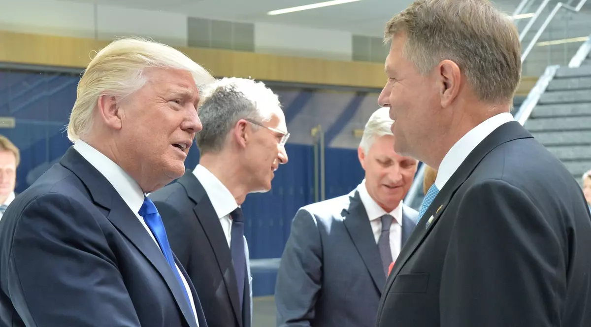 Iohannis intalnire cu Trump