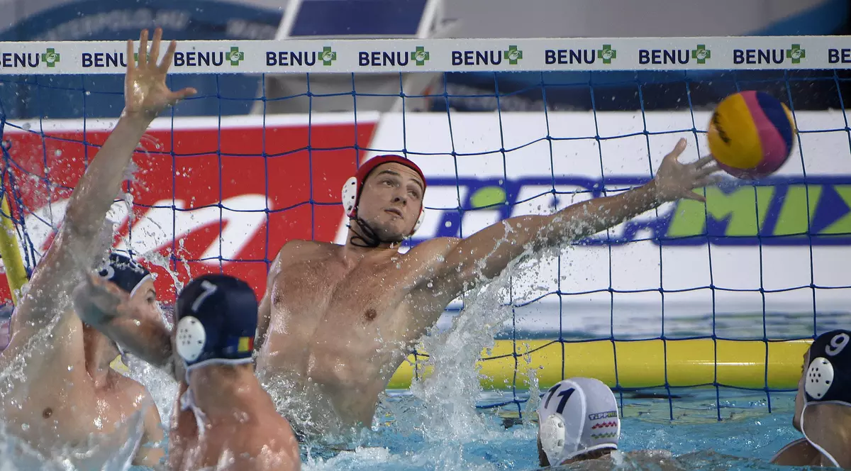 Echipa masculină de polo pe apă a României s-a clasat pe locul 11 la Campionatele Europene