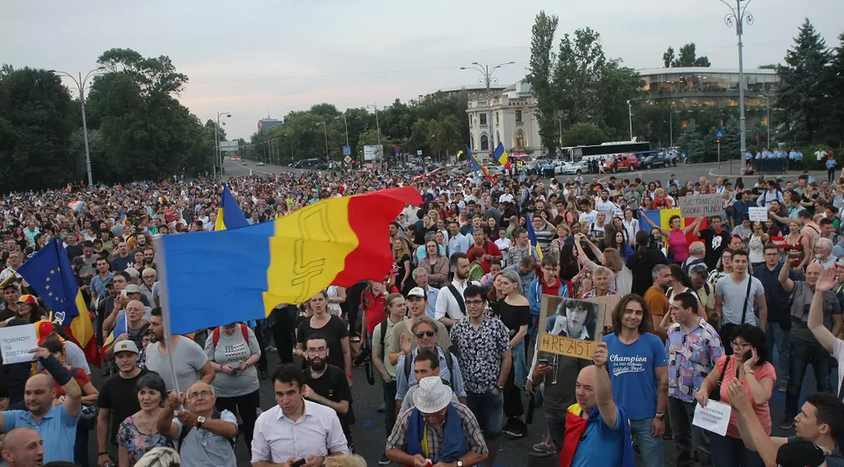 Gabriela Firea a aprobat protestul din 10 august
