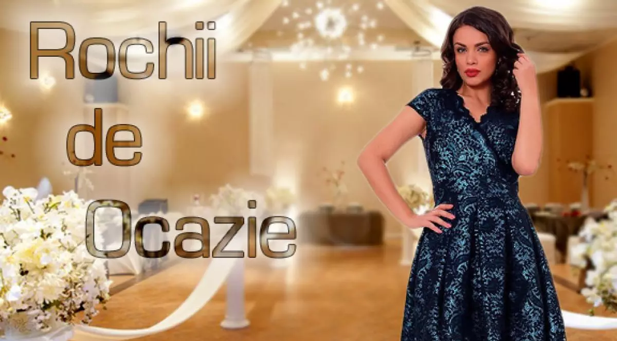 (P) Onorează evenimentul special cu o rochie de ocazie pe măsură