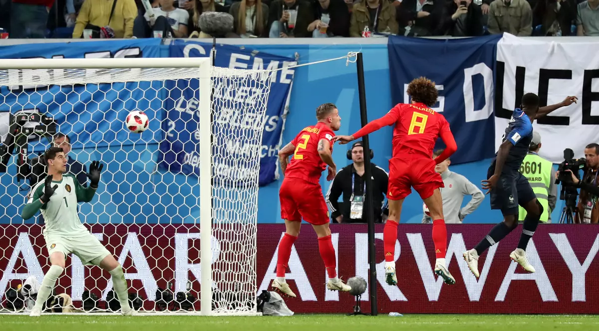 Cum explică Umtiti golul marcat în semifinala cu Belgia
