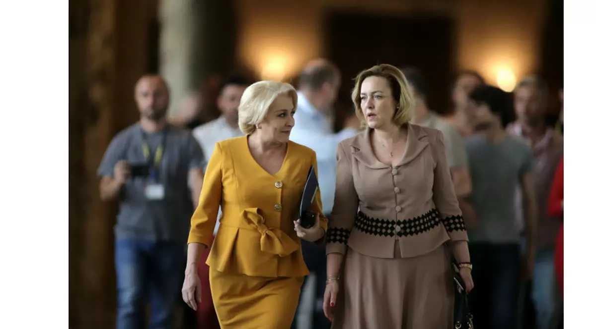 viorica dancila si carmen dan la Guvern