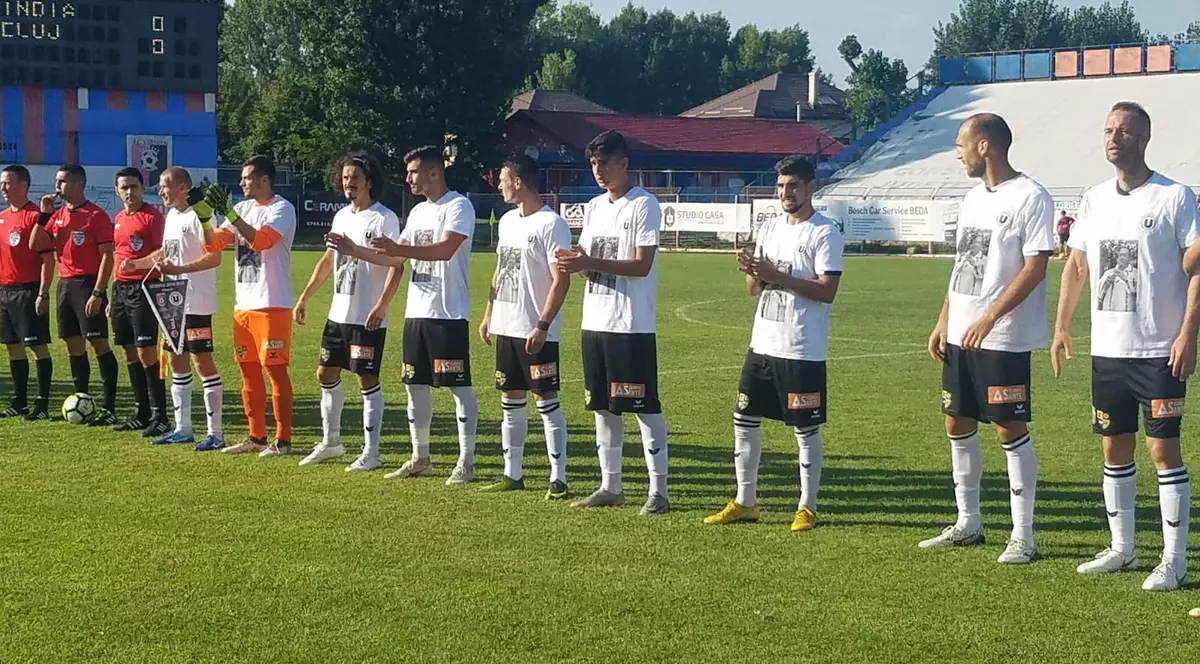 Liga 2, etapa 2. Chindia a învins la limită ”U” Cluj în derby-ul rundei. Oaspeții, omagiu lui Dumitru Fărcaș