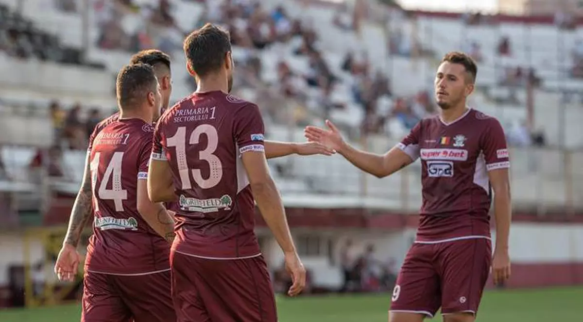 Rapid a debutat cu victorie în Liga a 3-a. A fost primul meci disputat cu numele tradițional