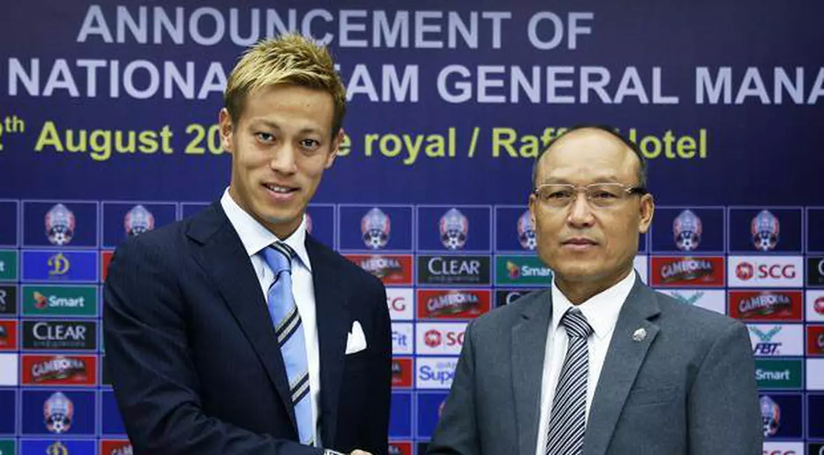 Japonezul Keisuke Honda, fotbalist la Melbourne Victory, noul selecționer al Cambogiei