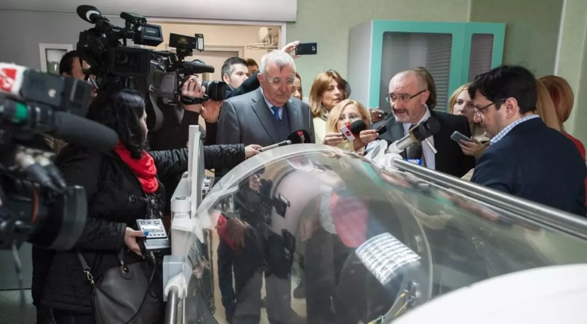 Barocamera de la Spitalul de Urgență Floreasca