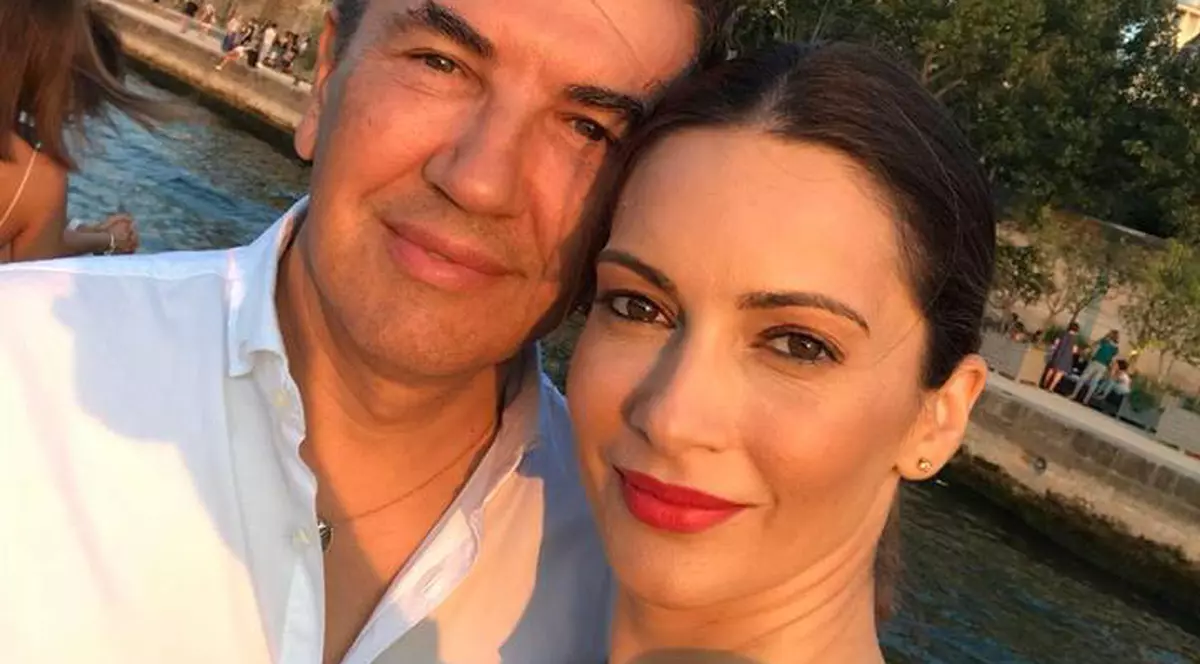Andreea Berecleanu și soțul ei, nași. 