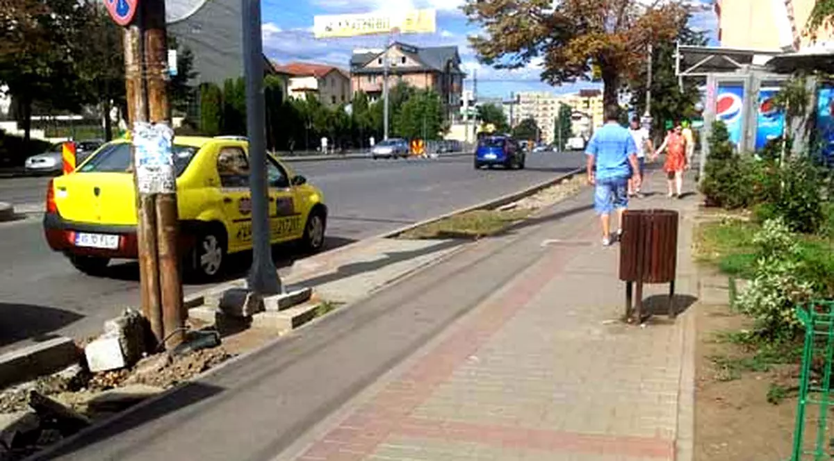 Un individ care distrugea coșurile de gunoi din Iași a fost dus de polițiști direct la Socola