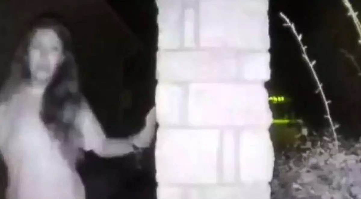 O femeie cu cătușe la mâini, care a sunat în timpul nopții la uși