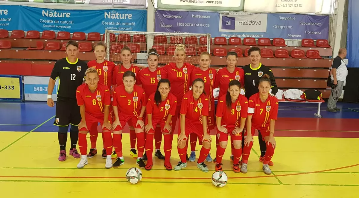 România a învins Moldova într-un amical al naționalelor feminine de futsal
