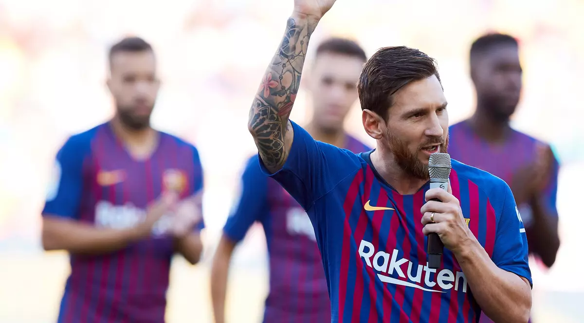Prima promisiune făcută de Lionel Messi în calitate de căpitan al Barcelonei