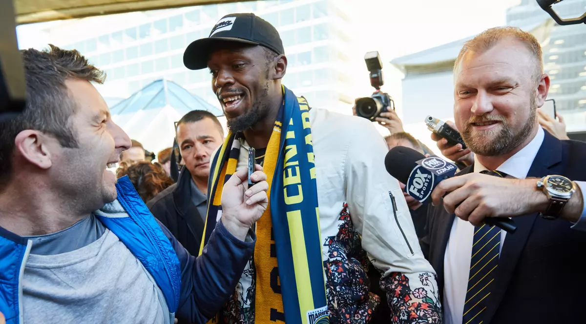 Usain Bolt vrea să joace la Central Coast Mariners, în Australia. A sosit în probe la echipa de la Antipozi