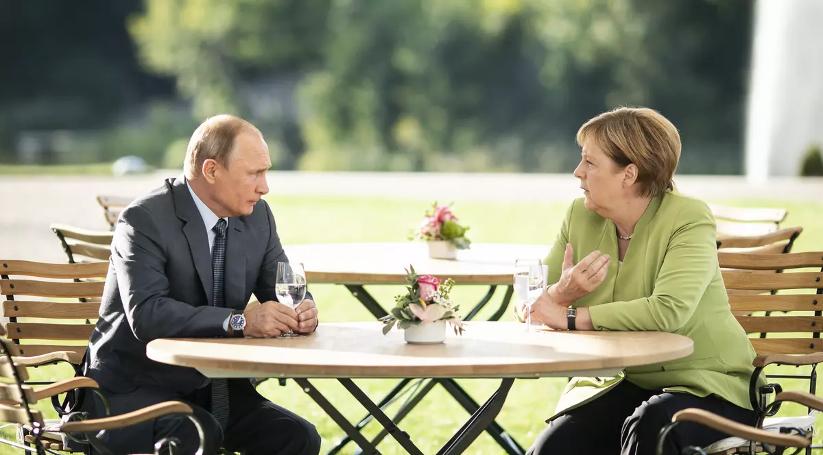 intalnirea putin - merkel