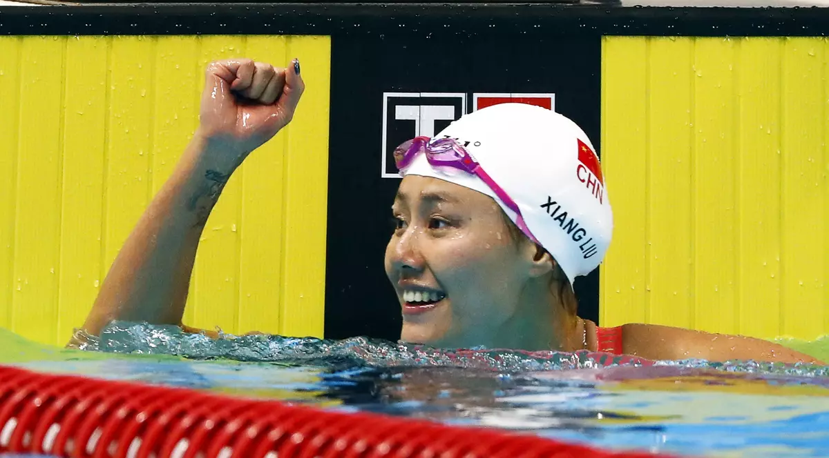 Înotătoarea chineză Liu Xiang a stabilit un record mondial la 50 m spate la Jocurile Asiei