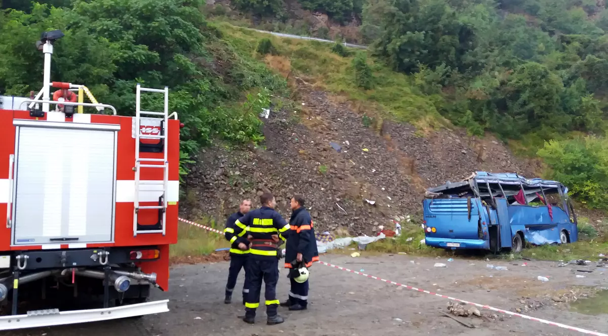 UPDATE| Bilanțul accidentului din Bulgaria a urcat la 16 morți!  Zi de doliu național, luni, în țara vecină